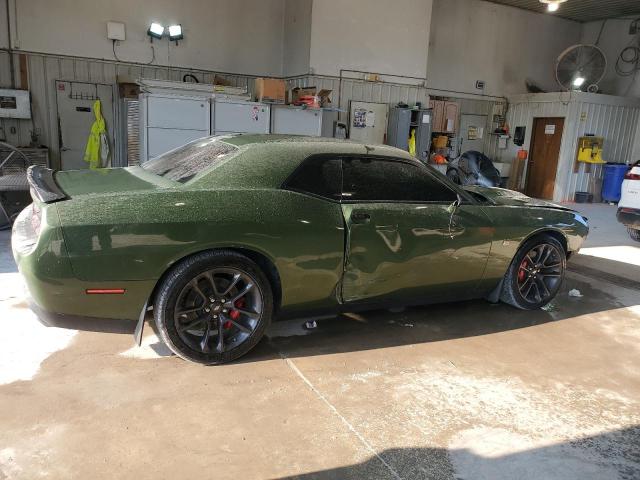 2C3CDZFJ0MH568163 - 2021 DODGE CHALLENGER R/T SCAT PACK GREEN photo 3