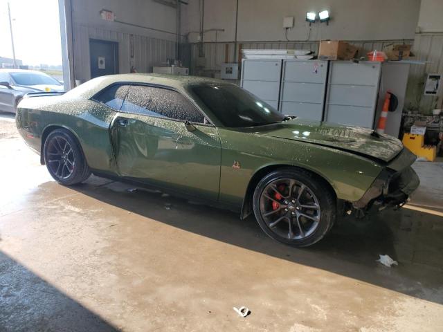 2C3CDZFJ0MH568163 - 2021 DODGE CHALLENGER R/T SCAT PACK GREEN photo 4