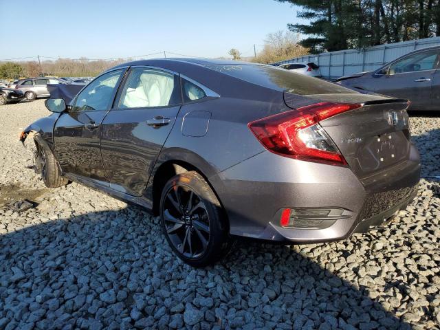2HGFC2F85LH501252 - 2020 HONDA CIVIC SPORT 灰色 照片 2