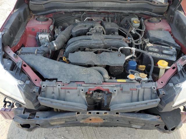 JF2SJAEC2EH530866 - 2014 SUBARU FORESTER 2.5I PREMIUM RED photo 11