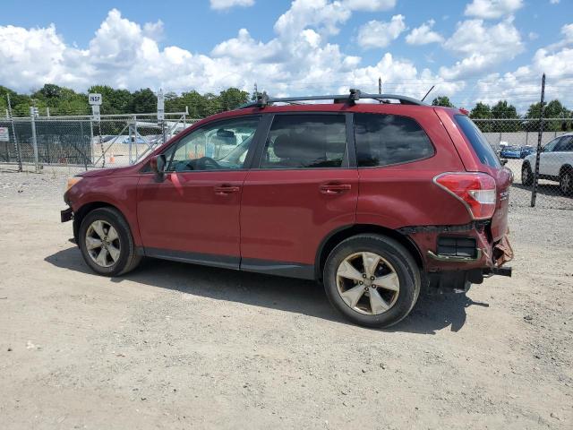 JF2SJAEC2EH530866 - 2014 SUBARU FORESTER 2.5I PREMIUM RED photo 2