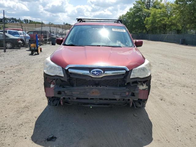 JF2SJAEC2EH530866 - 2014 SUBARU FORESTER 2.5I PREMIUM RED photo 5