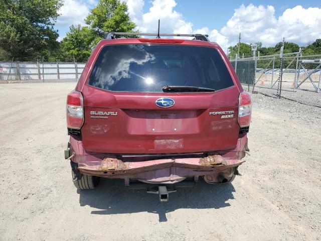 JF2SJAEC2EH530866 - 2014 SUBARU FORESTER 2.5I PREMIUM RED photo 6