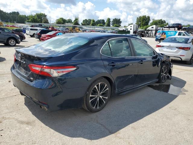 4T1B11HK1JU592712 - 2018 TOYOTA CAMRY L BLUE photo 3