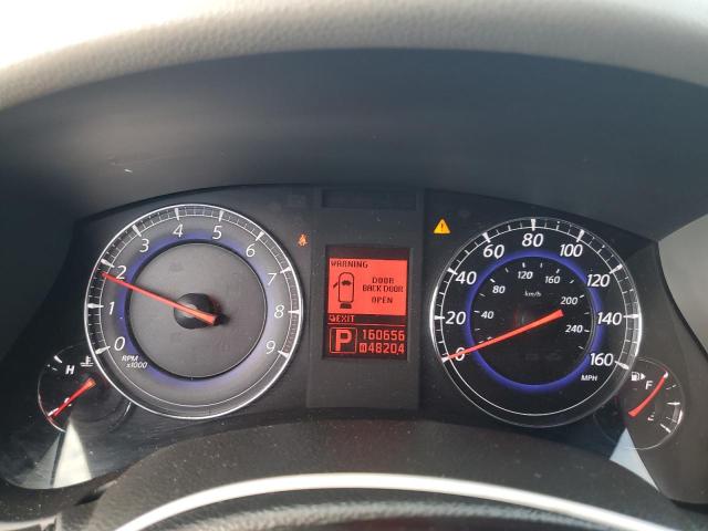 JNKAJ09F28M356171 - 2008 INFINITI EX35 BASE ვერცხლისფერი ფოტო 9