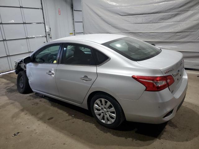 3N1AB7AP5KY366633 - 2019 NISSAN SENTRA S 银色 照片 2