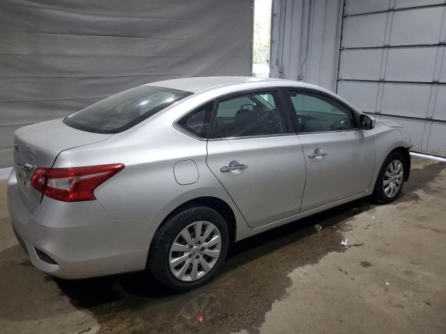 3N1AB7AP5KY366633 - 2019 NISSAN SENTRA S 银色 照片 3