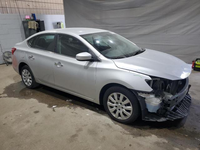 3N1AB7AP5KY366633 - 2019 NISSAN SENTRA S 银色 照片 4