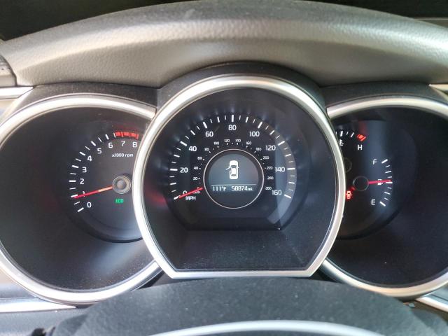 5XXGN4A70FG412283 - 2015 KIA OPTIMA EX SILVER photo 9