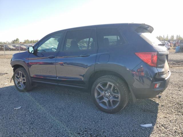 5FNYF8H55NB024139 - 2022 HONDA PASSPORT EXL Синий фото 2