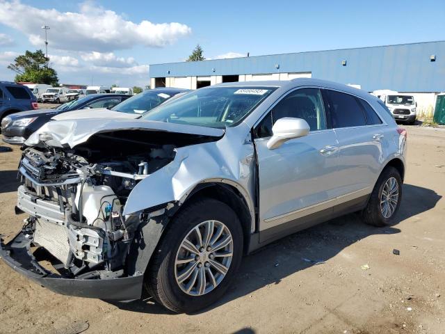 1GYKNDRS6KZ194113 - 2019 CADILLAC XT5 LUXURY SILVER photo 1