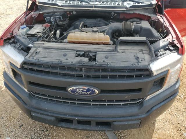 1FTEX1CP3JKE94747 - 2018 FORD F150 SUPER CAB RED photo 11