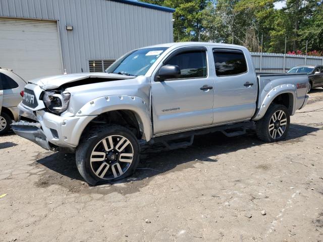 5TFJU4GN7CX023627 - 2012 TOYOTA TACOMA DOUBLE CAB PRERUNNER SILVER photo 1