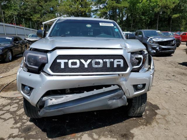 5TFJU4GN7CX023627 - 2012 TOYOTA TACOMA DOUBLE CAB PRERUNNER SILVER photo 5