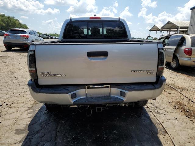 5TFJU4GN7CX023627 - 2012 TOYOTA TACOMA DOUBLE CAB PRERUNNER SILVER photo 6