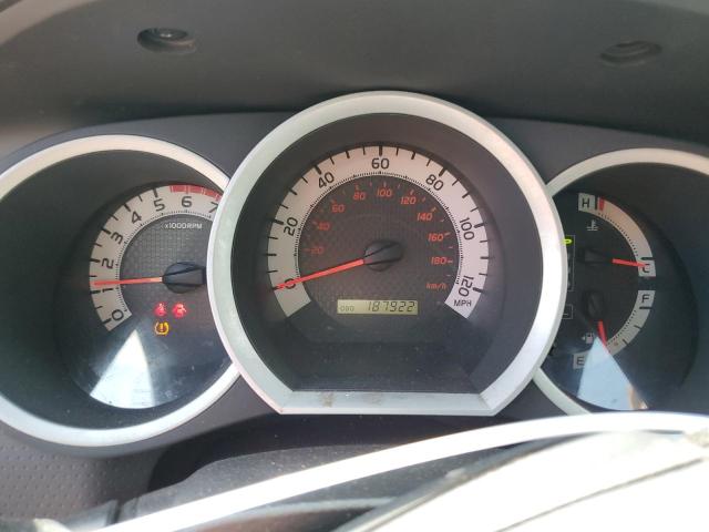 5TFJU4GN7CX023627 - 2012 TOYOTA TACOMA DOUBLE CAB PRERUNNER SILVER photo 9