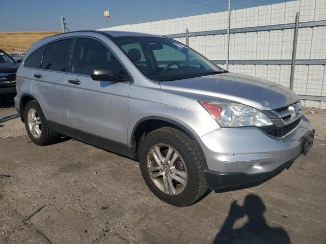 5J6RE4H57AL096719 - 2010 HONDA CR-V EX SILVER photo 4