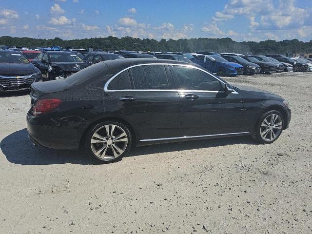 55SWF4KB0FU035337 - 2015 MERCEDES-BENZ C 300 4MATIC BLACK photo 3