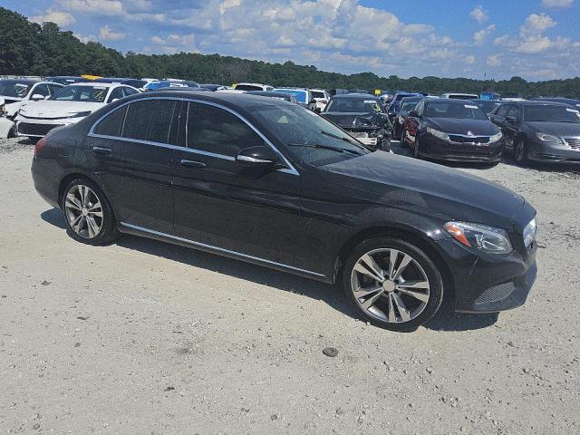 55SWF4KB0FU035337 - 2015 MERCEDES-BENZ C 300 4MATIC BLACK photo 4