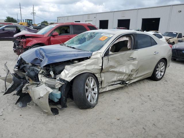 1G11H5SL7EF106119 - 2014 CHEVROLET MALIBU LTZ ოქროსფერი ფოტო 1