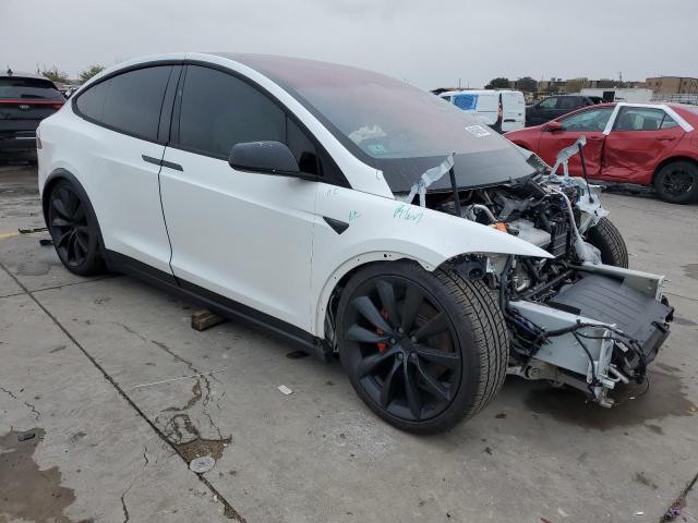 5YJXCBE42KF192846 - 2019 TESLA MODEL X WHITE photo 4