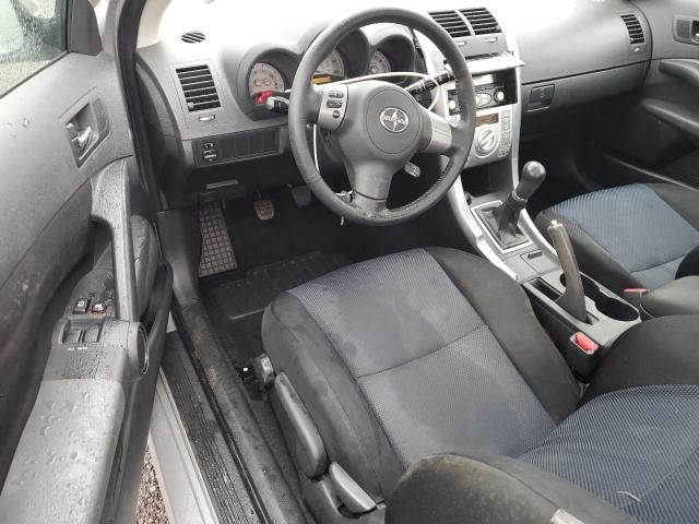JTKDE167370183989 - 2007 TOYOTA SCION TC SILVER photo 8