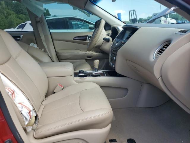 5N1AR2MM8FC610217 - 2015 NISSAN PATHFINDER S RED photo 7