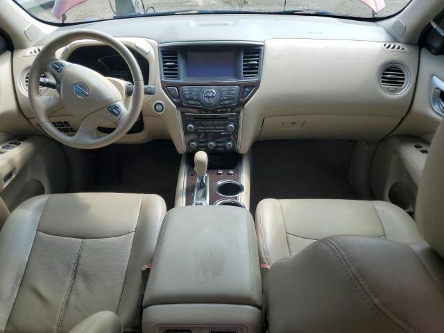 5N1AR2MM8FC610217 - 2015 NISSAN PATHFINDER S RED photo 8