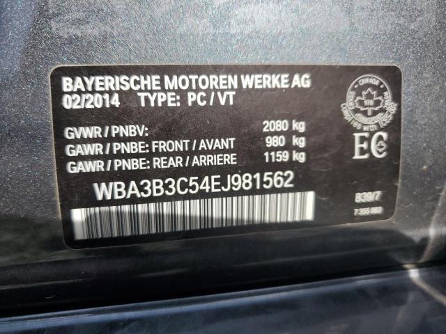 WBA3B3C54EJ981562 - 2014 BMW 328XI XI GRAY photo 13