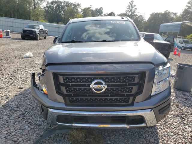 1N6AA1EF4MN511253 - 2021 NISSAN TITAN SV GRAY photo 5