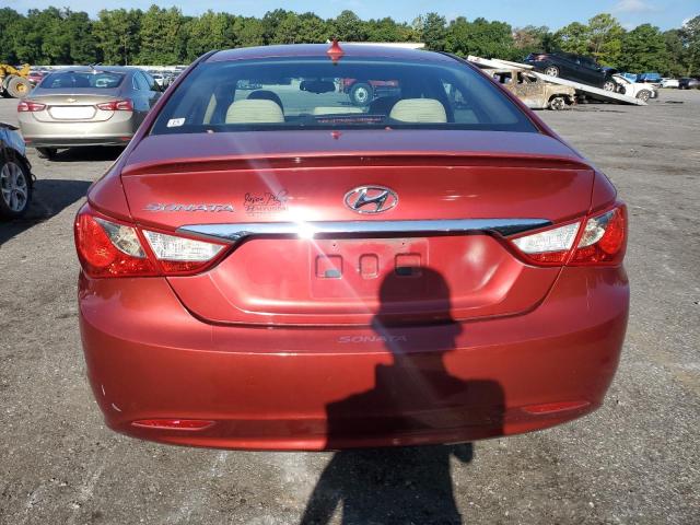 5NPEB4AC5DH688845 - 2013 HYUNDAI SONATA GLS MAROON photo 6