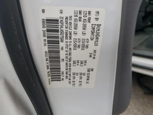 2C4GP54L05R275800 - 2005 CHRYSLER TOWN & COU TOURING 白色 照片 13