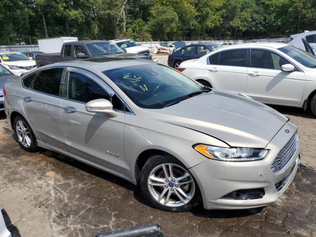 3FA6P0RU8FR104245 - 2015 FORD FUSION TITANIUM HEV BEIGE photo 4