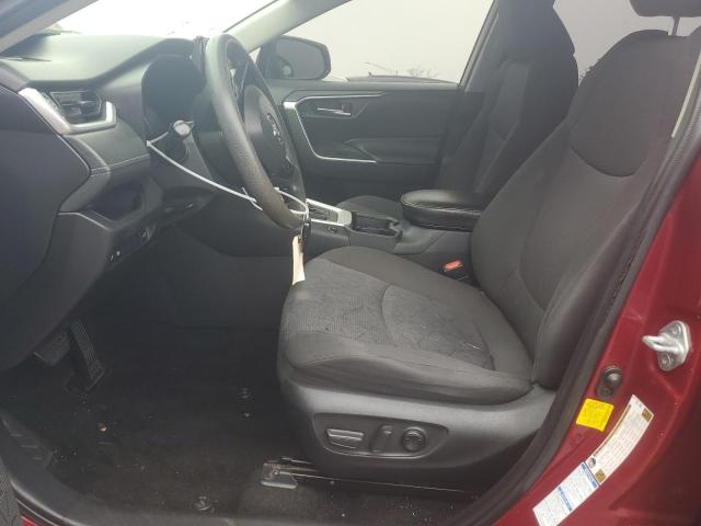 JTMP1RFV9LD065333 - 2020 TOYOTA RAV4 XLE RED photo 7