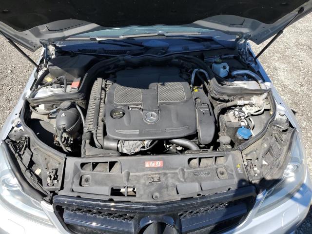 WDDGF8AB5DG127289 - 2013 MERCEDES-BENZ C 300 4MATIC SILVER photo 11