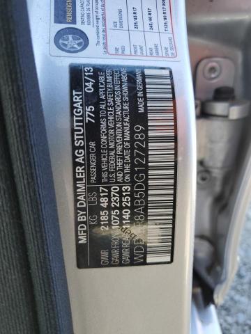 WDDGF8AB5DG127289 - 2013 MERCEDES-BENZ C 300 4MATIC SILVER photo 13