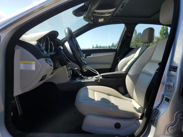 WDDGF8AB5DG127289 - 2013 MERCEDES-BENZ C 300 4MATIC SILVER photo 7