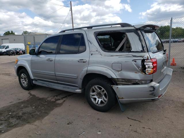 5TDBT48A53S196264 - 2003 TOYOTA SEQUOIA LIMITED SILVER photo 2