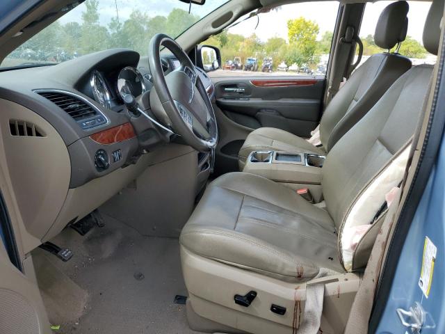 2C4RC1BG5DR569128 - 2013 CHRYSLER TOWN & COU TOURING ლურჯი ფოტო 7