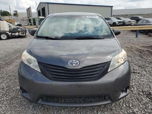 5TDZK3DC2BS164339 - 2011 TOYOTA SIENNA GRAY photo 5