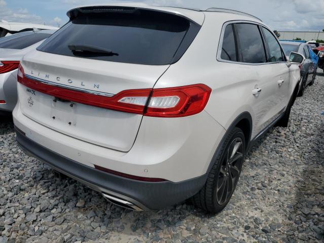 2LMPJ6LR3JBL41496 - 2018 LINCOLN MKX RESERVE Blanco foto 3