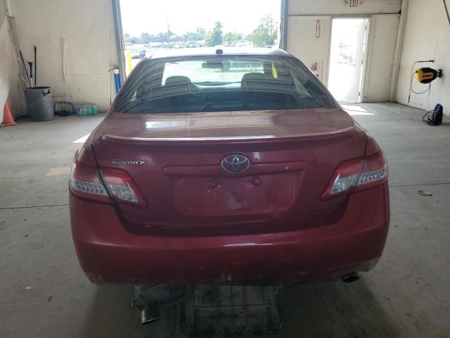 4T1BF3EK5BU661551 - 2011 TOYOTA CAMRY BASE Kırmızı fotoğraf 6