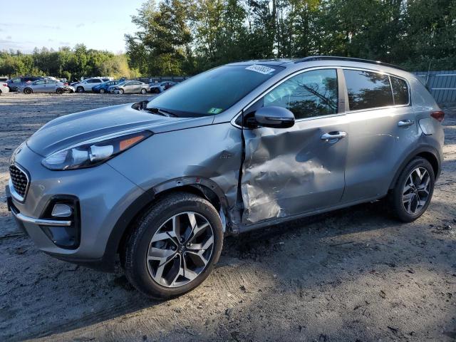 KNDPNCAC2N7956654 - 2022 KIA SPORTAGE EX SILVER photo 1