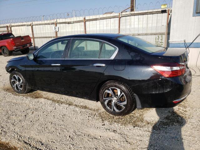 1HGCR2F33GA041440 - 2016 HONDA ACCORD LX BLACK photo 2