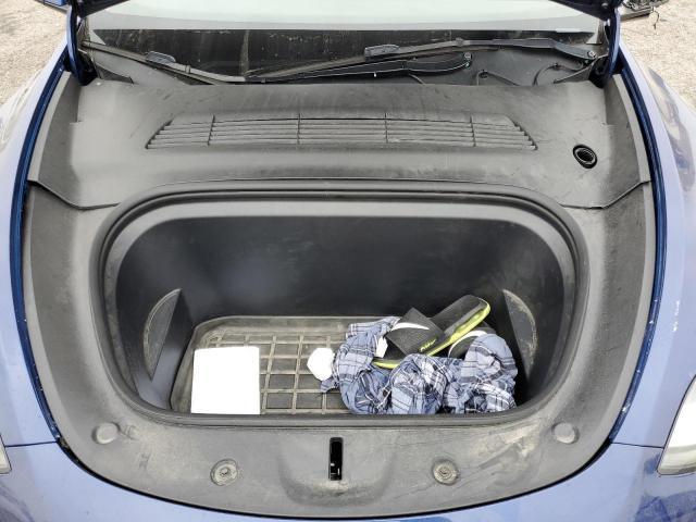 7SAYGDEE1NF386725 - 2022 TESLA MODEL Y ლურჯი ფოტო 11