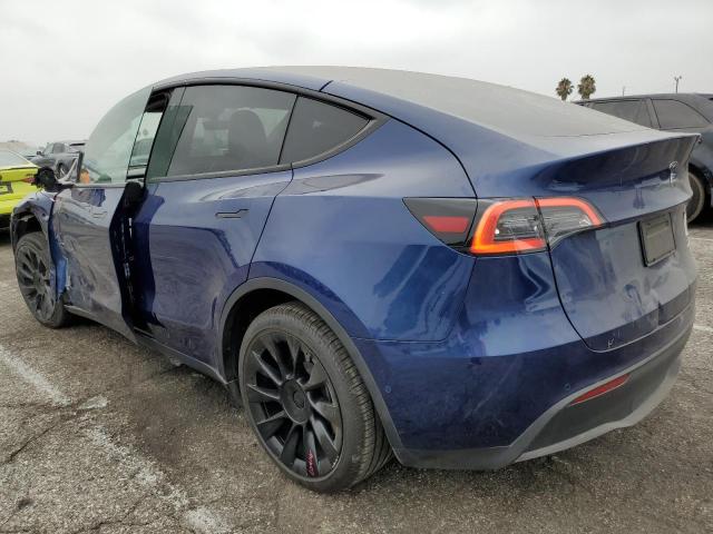 7SAYGDEE1NF386725 - 2022 TESLA MODEL Y ლურჯი ფოტო 2