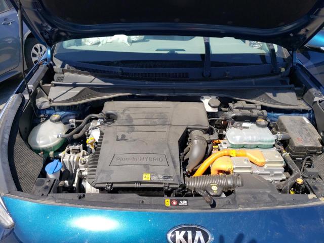 KNDCD3LD9L5400650 - 2020 KIA NIRO EX BLUE photo 11