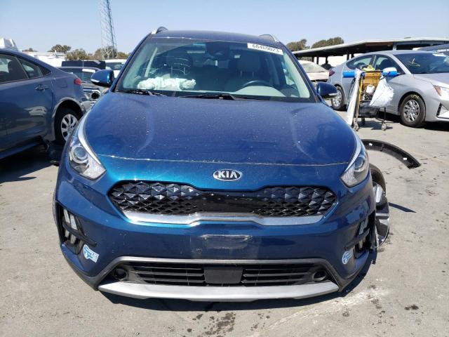 KNDCD3LD9L5400650 - 2020 KIA NIRO EX BLUE photo 5