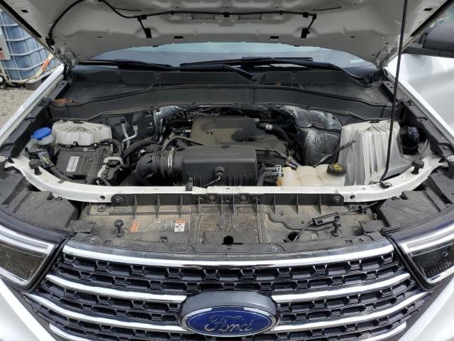 1FMSK8DH3LGB24837 - 2020 FORD EXPLORER XLT WHITE photo 12