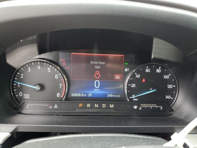 1FMSK8DH3LGB24837 - 2020 FORD EXPLORER XLT WHITE photo 9